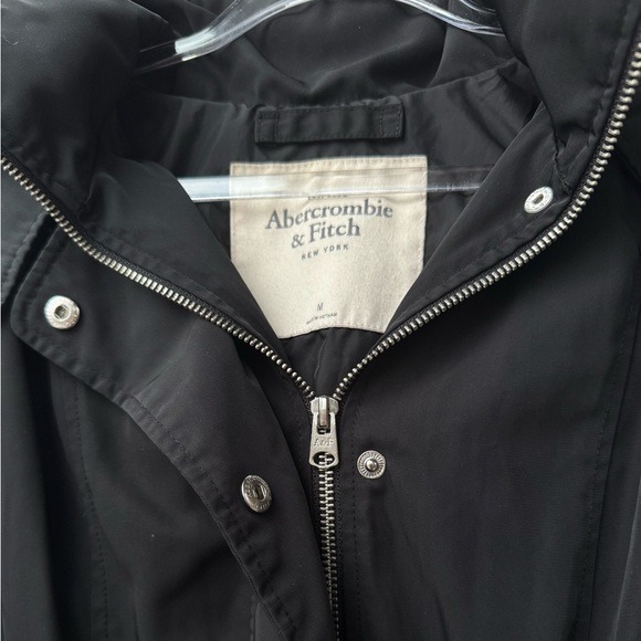 Abercrombie & Fitch Women's Black Utility Jacket, Size M - Picture 12 of 12